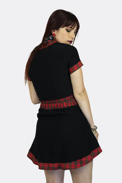 Sailor Moon Top Black and Red