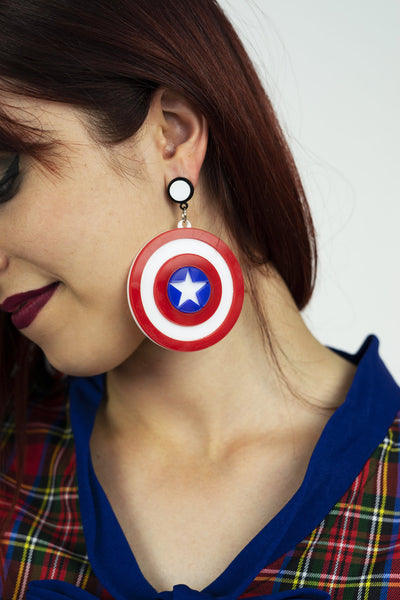 American Comic Earrings