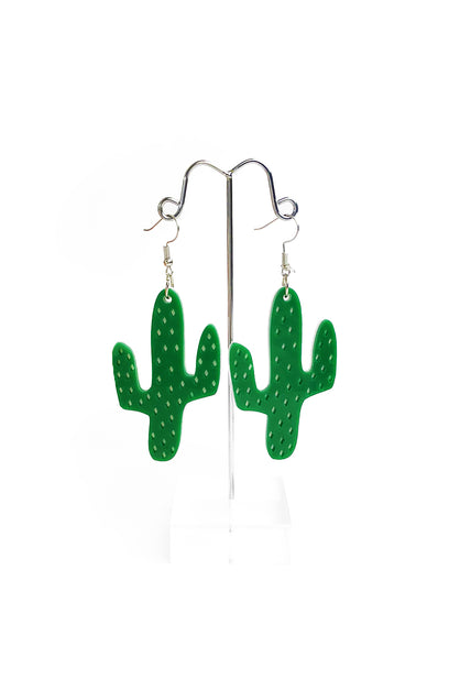 Standing Cactus Earrings