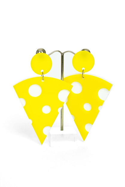 A Slice Of Cheese Earrings