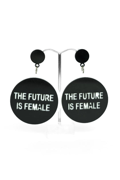 Future is Female Earrings