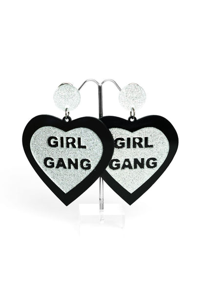 Girl Gang Heart Earrings