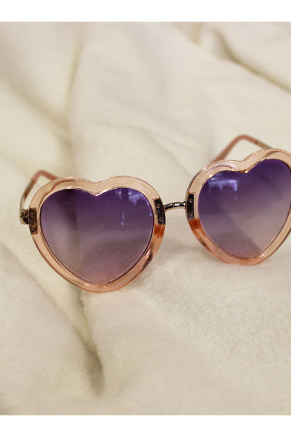 Sunset Lolita Heart Sunglasses