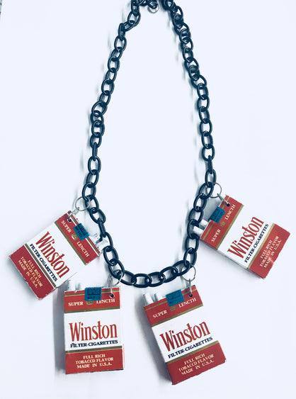 Winston Cigarette Necklace